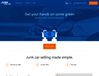 junkmycar.com screenshot