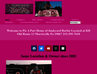 junkyardbarbie.com screenshot