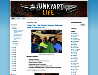 junkyardlife.com screenshot
