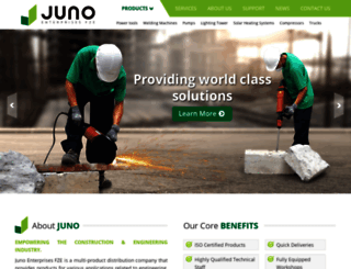 junoenterprises.com screenshot