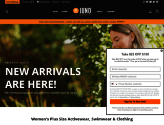 junonia.com screenshot