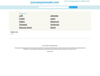 junsukeyamasaki.com screenshot