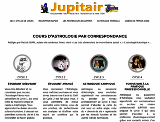 jupitair.org screenshot