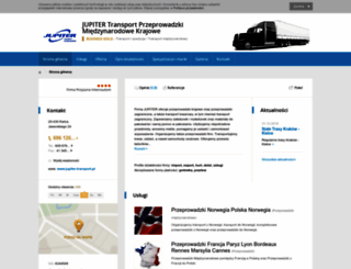 jupiter-transport.firmy.net screenshot