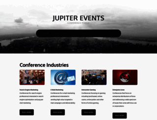 jupiterevents.com screenshot