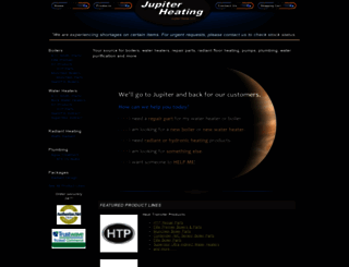jupiterheating.com screenshot