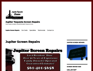 jupiterscreenrepair.com screenshot