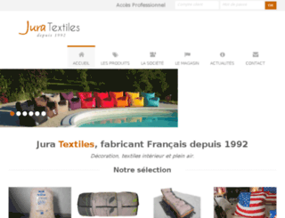 jura-textiles.com screenshot
