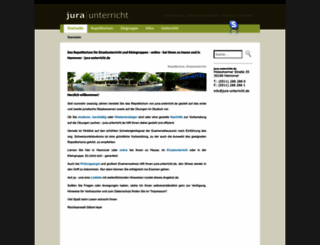jura-unterricht.de screenshot