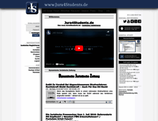 jura4students.de screenshot