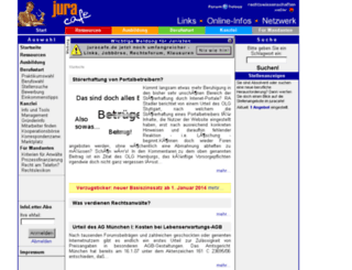 juracafe.de screenshot