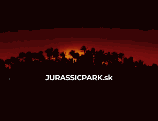 jurassicpark.sk screenshot