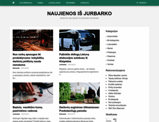 jurbarkiskis.lt screenshot