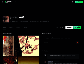 jureba40.deviantart.com screenshot