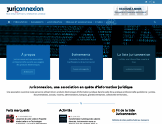 juriconnexion.fr screenshot