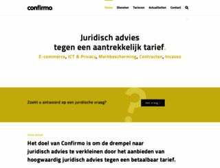 juridischevoorwaarden.nl screenshot