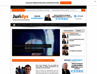 juridys.fr screenshot