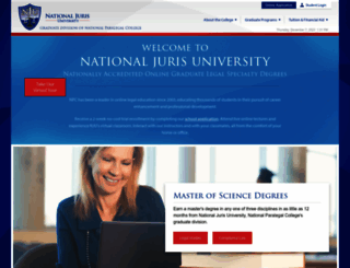 juris.nationalparalegal.edu screenshot