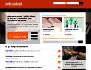 juristudiant.com screenshot