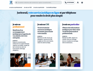 juritravail.com screenshot