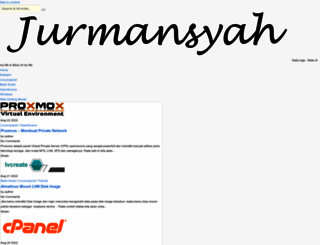 jurmansyah.net screenshot