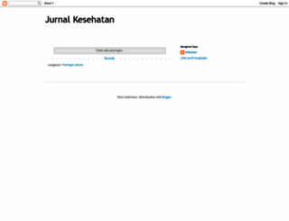 jurnalkesehatannn.blogspot.com screenshot