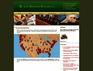 jurybehavior.com screenshot