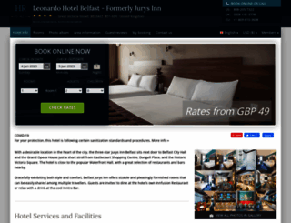 jurys-inn-belfast.hotel-rez.com screenshot