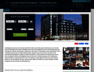 jurys-inn-nottingham.hotel-rez.com screenshot