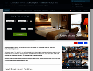 jurys-inn-southampton.hotel-rez.com screenshot