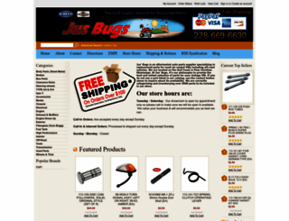 jusbugs.com screenshot