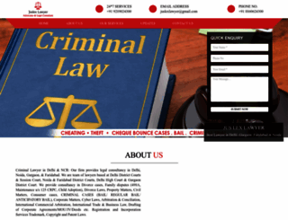 juslexlawyer.in screenshot