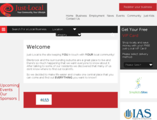 just-local.com.au screenshot
