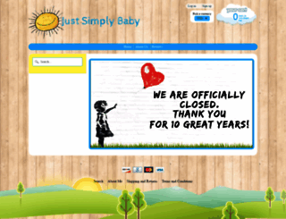 just-simply-baby.myshopify.com screenshot