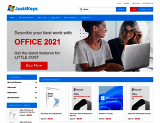 just4keys.com screenshot