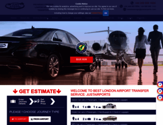 justairports.com screenshot