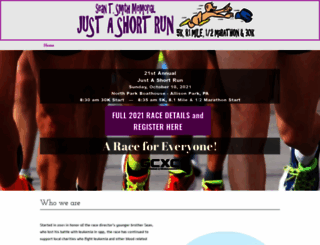 justashortrun.com screenshot