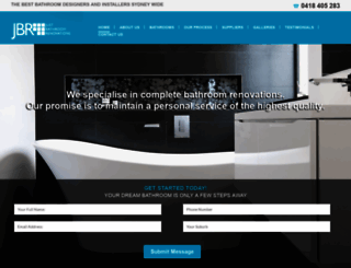 justbathrooms.com.au screenshot