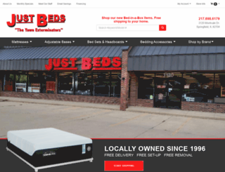 justbedsinc.com screenshot