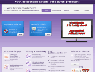 justbeenpaid-cz.com screenshot