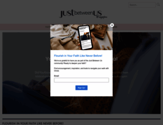 justbetweenus.org screenshot