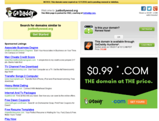 justbollywood.org screenshot