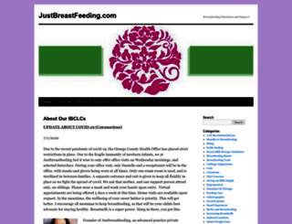 justbreastfeeding.com screenshot