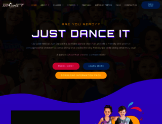 justdanceit.com.au screenshot