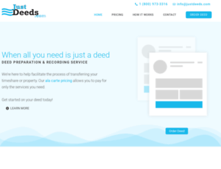 justdeeds.com screenshot