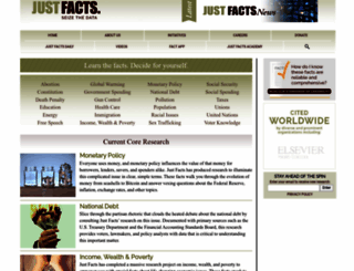 justfacts.com screenshot