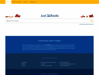 justfreebooks.info screenshot