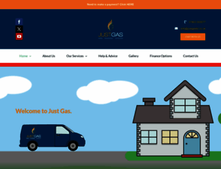 justgasltd.co.uk screenshot