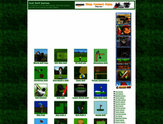 justgolfgames.com screenshot