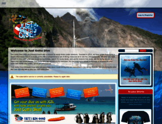 justgottadive.com screenshot
